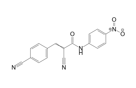 2-Cyano-3-(4-cyanophenyl)-N-(4-nitrophenyl)acrylamide