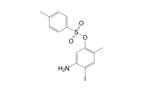 5-Amino-4-iodo-2-methylphenol 4-methylbenzenesulfonate ester