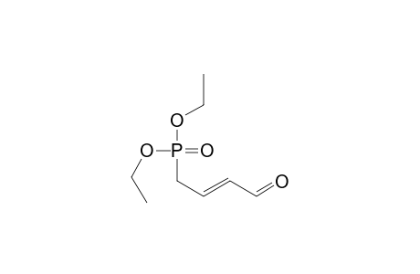 Phosphonic acid, (4-oxo-2-butenyl)-, diethyl ester, (E)-