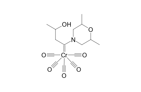 [1-(2,6-Dimethylmorpholin-4-yl)-3-hydroxybutylidene]pentacarbonylchromium complex