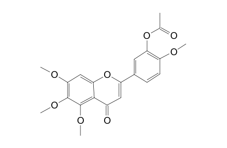 3'-Acetyloxy-5,6,7,4'-tetramethoxyflavone