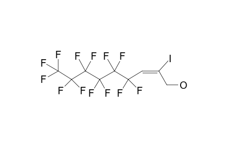 4,4,5,5,6,6,7,7,8,8,9,9,9-Tridecafluoro-2-iodo-2-nonen-1-ol