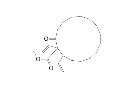 Methyl ester of 1,15-Divinyl-2-oxo-cyclopentadecancarboxylic acid