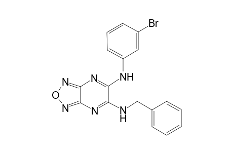 Furazano[3,4-b]pyrazine-5,6-diamine, N-benzyl-N'-(3-bromophenyl)-