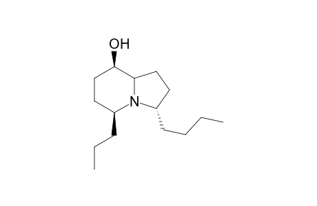 (3R,5S,8R)-3-Butyl-5-propyl-octahydro-indolizin-8-ol