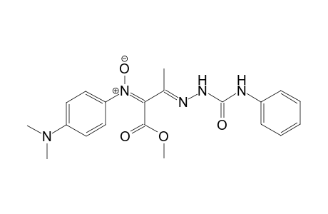 N1-(Phenylaminocarbonyl)-N2-[3-(methoxycarbonyl)-3-[4-(N",N"-dimethylaminophenyl)imino-N'-oxide]prop-2-ylidene]hydrazone