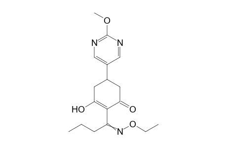 2-Cyclohexen-1-one, 2-[1-(ethoxyimino)butyl]-3-hydroxy-5-(2-methoxy-5-pyrimidinyl)-