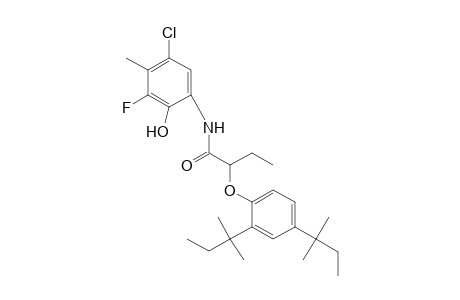 N-(5-chloro-3-fluoro-2-hydroxy-4-methylphenyl)-2-(2,4-di-tert-pentylphenoxy)butanamide