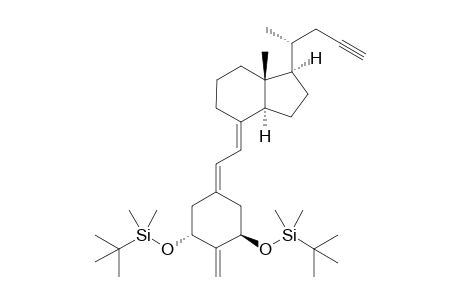 1a-Hydroxy-2-methylidene-23,23,24,24-tetradehydro-19,25,26,27-tetranorvitamin D3 1,3-Bis(tert-butyldimethylsilyl)ether