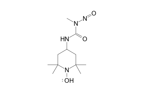4-[N(2)-Methyl-N(2)-nitrosoureido]-2,2,6,6-tetramethylpiperidine - 1-Oxide