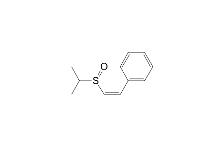 (Z)-Isopropylsulfinyl-2-phenylethene