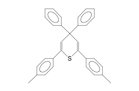 4,4-Diphenyl-2,6-bis(P-tolyl)-4H-thiopyran