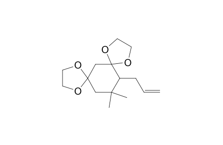 12-Allyl-13,13-dimethyl-1,4,8,11-tetraoxadispiro[4.1.4.3]tetradecane