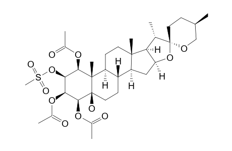 1,3,4-O-Triacetyl-2-methylsulfonyl-neopentologenin
