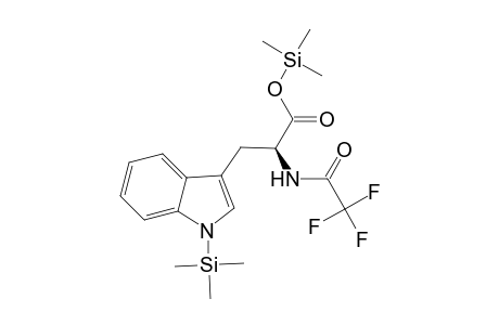 L-Tryptophan, N-(trifluoroacetyl)-1-(trimethysilyl)-, trimethylsilyl ester