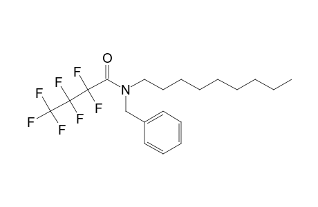 Heptafluorobutyramide, N-benzyl-N-nonyl-