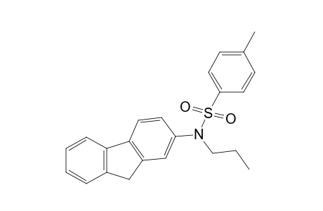 N-(fluoren-2-yl)-N-propyl-p-toluenesulfonamide