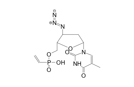 3'-AZIDOTHYMIDIN-5'-VINYLPHOSPHONIC ACID