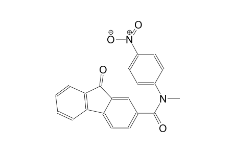 9H-fluorene-2-carboxamide, N-methyl-N-(4-nitrophenyl)-9-oxo-