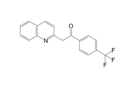 2-(quinolin-2-yl)-1-(4-(trifluoromethyl)phenyl)ethanone