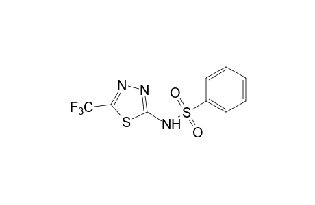 N-[5-(trifluoromethyl)-1,3,4-thiadiazol-2-yl]benzenesulfonamide