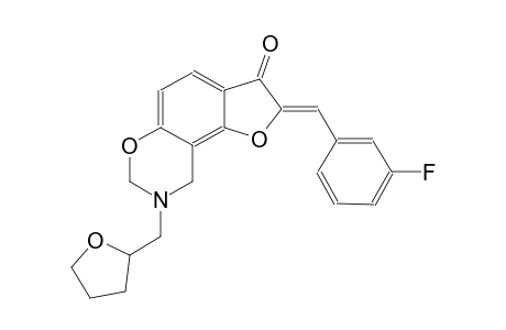 7H-furo[2,3-f][1,3]benzoxazin-3(2H)-one, 2-[(3-fluorophenyl)methylene]-8,9-dihydro-8-[(tetrahydro-2-furanyl)methyl]-, (2Z)-