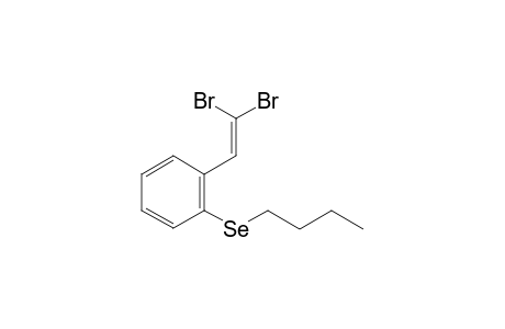1-butylselanyl-2-(2,2-dibromovinyl)benzene