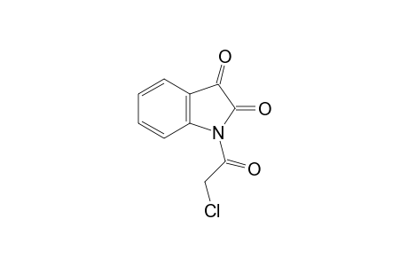 1-(2-chloroacetyl)indoline-2,3-dione