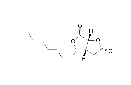 (3aR,4S,6aR)-4-octyl-3,3a,4,6a-tetrahydrofuro[2,3-c]furan-2,6-dione