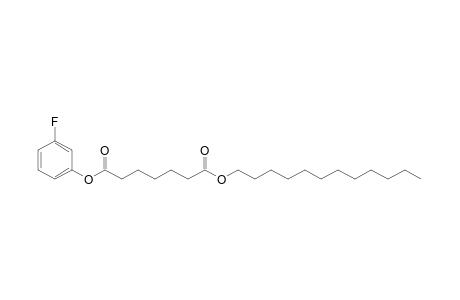 Pimelic acid, 3-fluorophenyl dodecyl ester