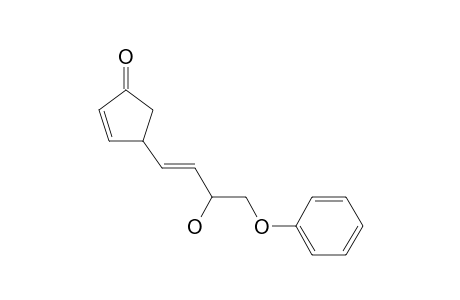 4-[(E)-3-hydroxy-4-(phenoxy)but-1-enyl]cyclopent-2-en-1-one