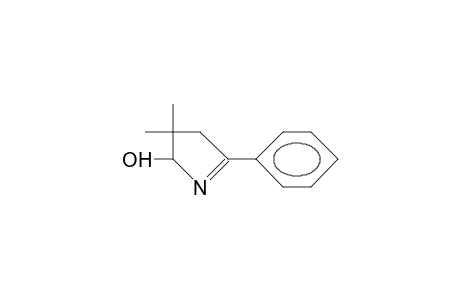 2-Hydroxy-3,3-dimethyl-5-phenyl-3,4-dihydro-2H-pyrrole