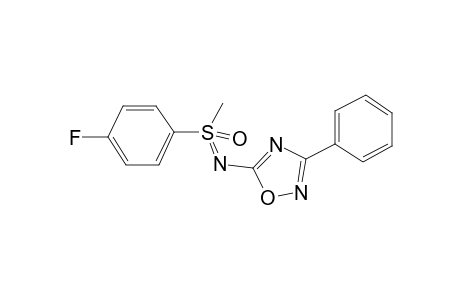 (4-Fluorophenyl)(methyl)[(3-phenyl-1,2,4-oxadiazol-5-yl)imino]-.lambda.6-sulfanone