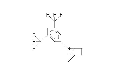 7-(3,5-Bis[trifluoromethyl]-phenyl)-bicyclo(2.2.1)heptan-7-yl cation