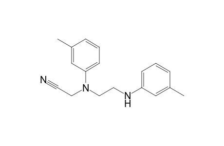 2-(3-Methylphenyl(2-((3-methylphenyl)amino)ethyl)amino)acetonitrile