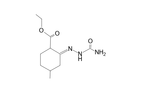 Ethyl 2-[2'-(aminocarbonyl)hydrazono]-4-methylcyclohexane-1-carboxylate