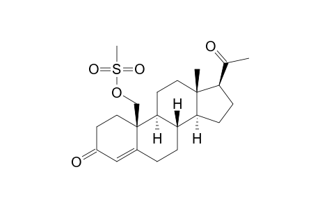 19-[(Methanesulfonyl)oxy]-pregn-4-ene-3,20-dione