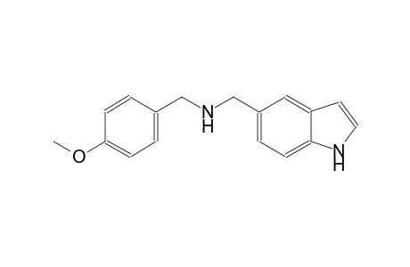 1H-indole-5-methanamine, N-[(4-methoxyphenyl)methyl]-