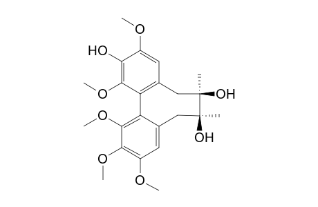 SZ-MD2 [(7S,8R,R-biar)-6,7,8,9-tetrahydro-1,2,3,12,14-pentamethoxy-7,8-dimethyl-7,813-dibenzo[a,c]cyclooctenetriol]