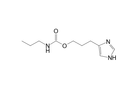 3-(1H-imidazol-5-yl)propyl N-propylcarbamate