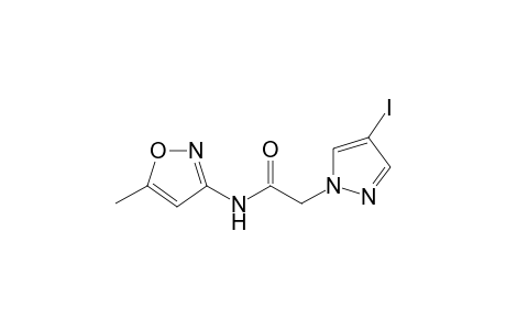 1H-Pyrazole-1-acetamide, 4-iodo-N-(5-methyl-3-isoxazolyl)-