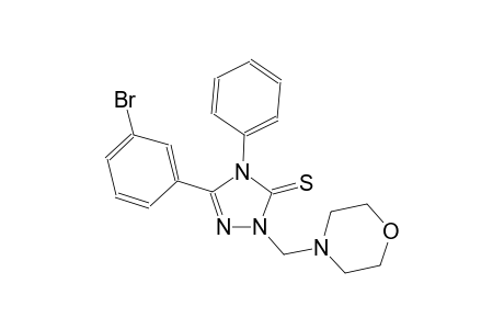 5-(3-bromophenyl)-2-(4-morpholinylmethyl)-4-phenyl-2,4-dihydro-3H-1,2,4-triazole-3-thione