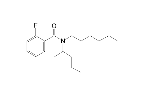 Benzamide, 2-fluoro-N-(2-pentyl)-N-hexyl-