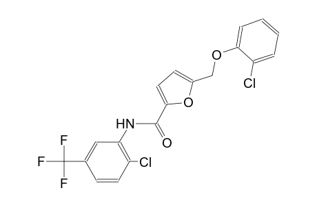 5-[(2-chlorophenoxy)methyl]-N-[2-chloro-5-(trifluoromethyl)phenyl]-2-furamide