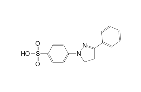 4-(3-phenyl-4,5-dihydro-1H-pyrazol-1-yl)benzenesulfonic acid