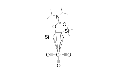 Tricarbonyl[.eta(6).-2',6'-bis(trimethylsilyl)phenyl]chromium} disopropylcarbamate