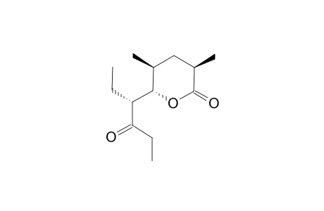 (2R,4S,5S,6R)-6-Ethyl-2,4-dimethyl-7-oxononan-5-olide