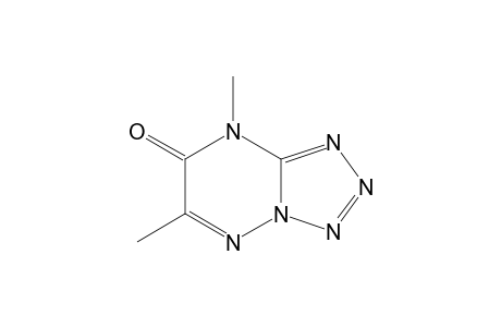 6,8-DIMETHYLTETRAZOLO[1,5-b]-as-TRIAZIN-7(8H)-ONE