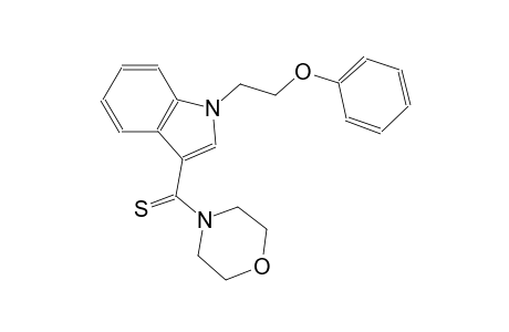 2-[3-(4-morpholinylcarbothioyl)-1H-indol-1-yl]ethyl phenyl ether
