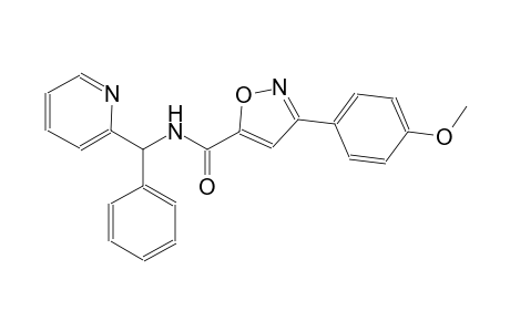 5-isoxazolecarboxamide, 3-(4-methoxyphenyl)-N-(phenyl-2-pyridinylmethyl)-